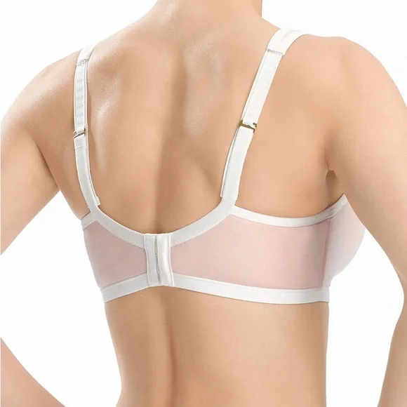 NATORI Yogi Contour Convertible Sports Bra 36 I 
EUC -  Lt Mocha/Ivory - Picture 4 of 10